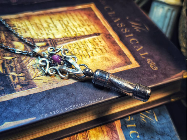 焰紋契印 力泥福管墜