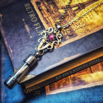 焰紋契印 力泥福管墜