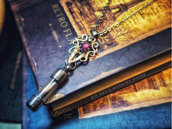 焰紋契印 力泥福管墜