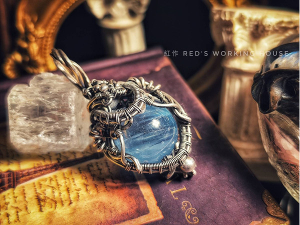 圓圓海 海水藍寶球小品墜