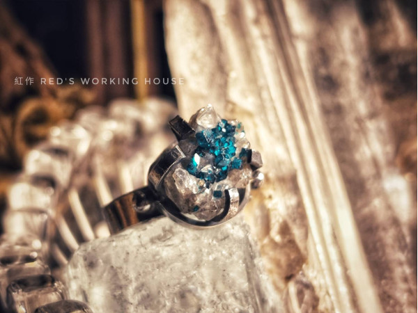 蒼穹 翠銅礦小品戒