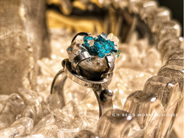 蒼穹 翠銅礦小品戒