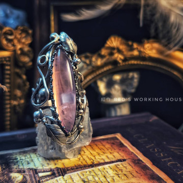 維納斯的呢喃 馬眼粉晶戒