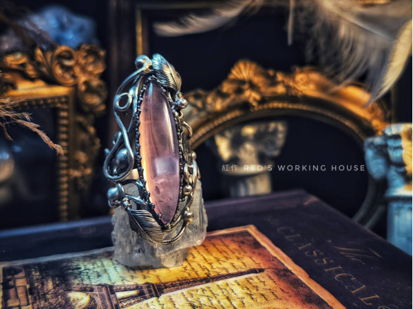 維納斯的呢喃 馬眼粉晶戒