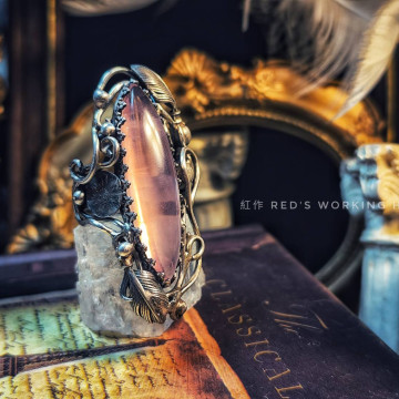 維納斯的呢喃 馬眼粉晶戒