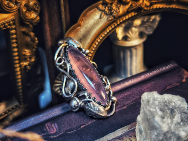 維納斯的呢喃 馬眼粉晶戒