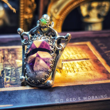 夢門之鑰 達畢茲紫水晶戒