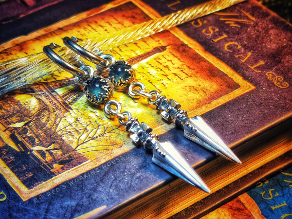 平靜耳語 葡萄石小品耳環【SOLD】