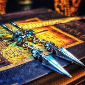 平靜耳語 葡萄石小品耳環【SOLD】