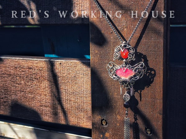 熾血封印 紅紋石+太陽石墜