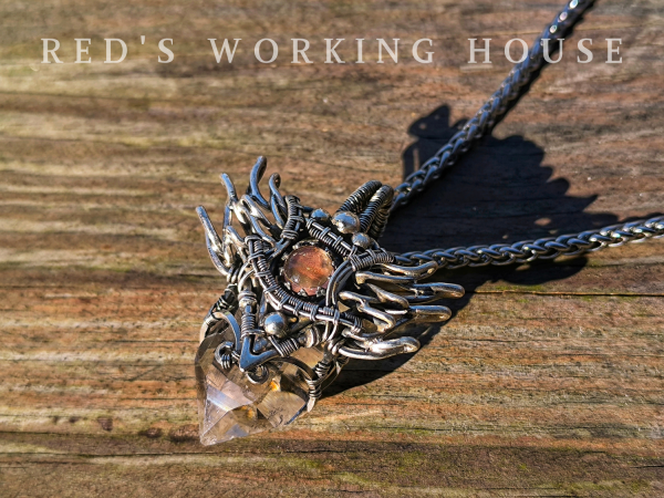 焰晶之契 尼泊爾水晶墜