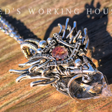 焰晶之契 尼泊爾水晶墜