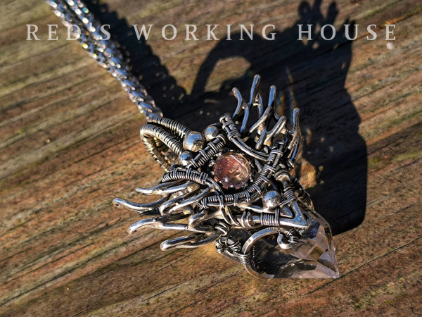 焰晶之契 尼泊爾水晶墜