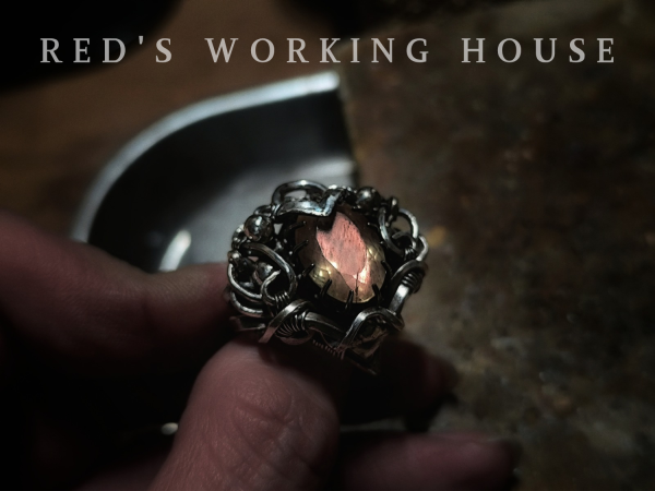 烈焰王者 奧勒岡太陽石戒