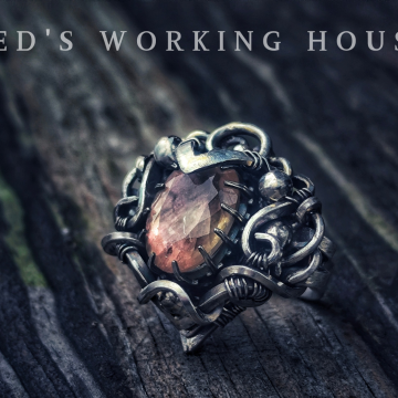 烈焰王者 奧勒岡太陽石戒