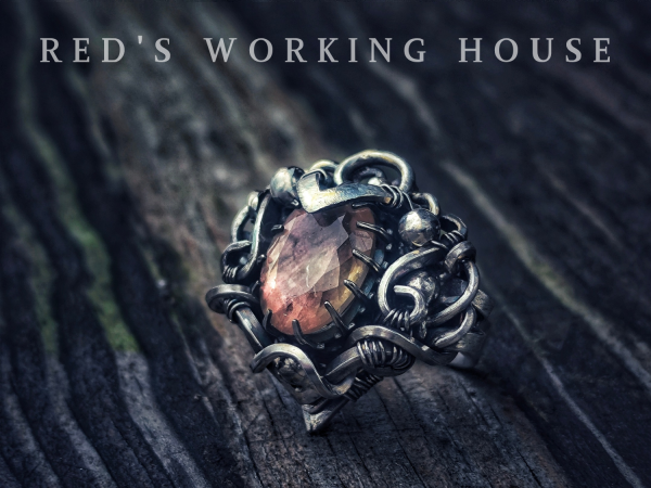 烈焰王者 奧勒岡太陽石戒