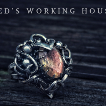 烈焰王者 奧勒岡太陽石戒