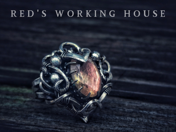 烈焰王者 奧勒岡太陽石戒