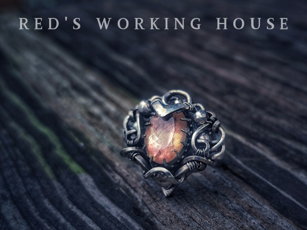 烈焰王者 奧勒岡太陽石戒