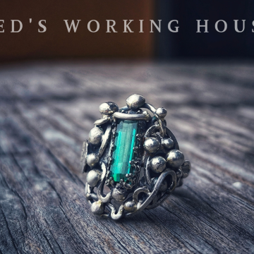 蒼穹之息 藍綠碧璽戒