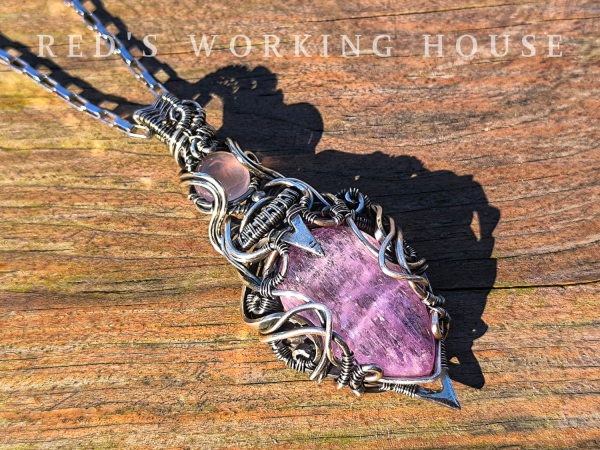 紫韻如詩 孔賽石墜