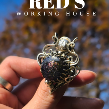 星落堇夜 太陽堇青戒【SOLD】