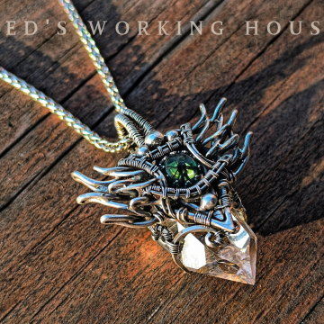 天眼 達畢茲祖母綠墜【SOLD】