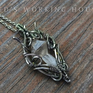 穿界 蘑菇權杖雙面墜