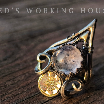 塵埃 星星水晶戒【SOLD】