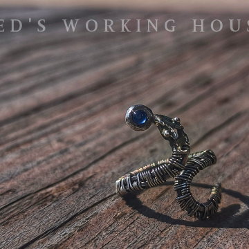 蛇妖 藍寶石小品戒【SOLD】