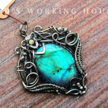 混沌深淵 拉長石墜