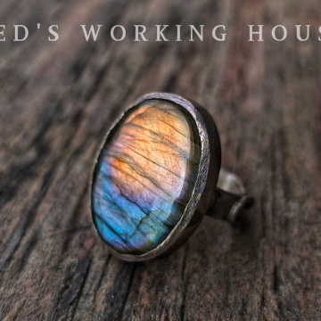 夕陽 拉長小品戒