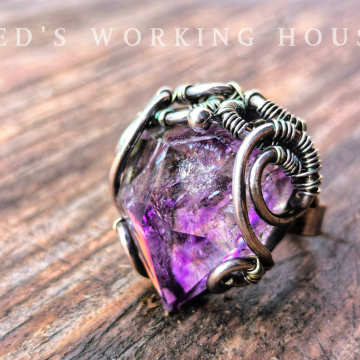 潘神的陪葬 三輪骨幹隨形戒【SOLD】