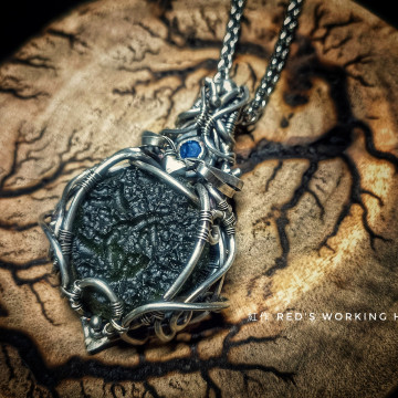 捷克隕石雙面墜