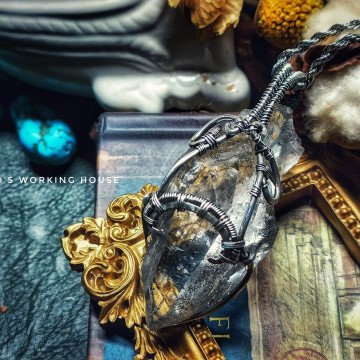 (補尺寸)尼泊爾水晶墜