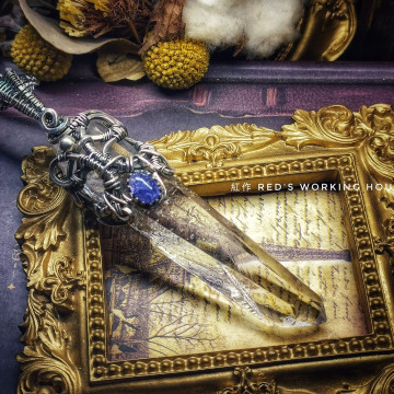 天狼星水晶柱墜【SOLD】