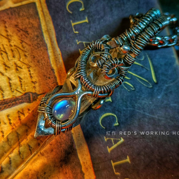 巴西激光柱墜【SOLD】