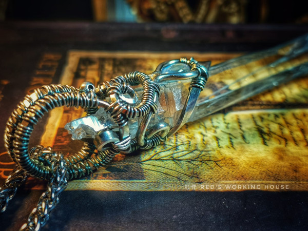 巴西激光柱墜【SOLD】