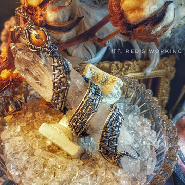 鈦晶財神(蛇)墜