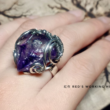 潘神的陪葬 三輪骨幹隨形戒【SOLD】