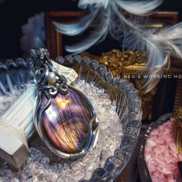 拉長石小品墜【SOLD】