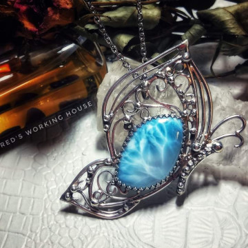 拉利瑪福蝶墜【SOLD】