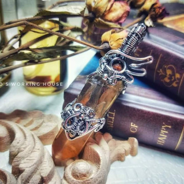 橘子水晶小天使【SOLD】