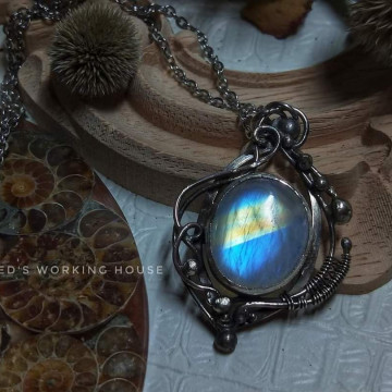 月光石墜【SOLD】