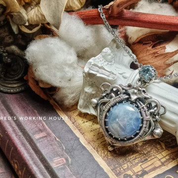 星光藍寶墜【SOLD】