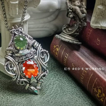 切割芬達石墜【SOLD】