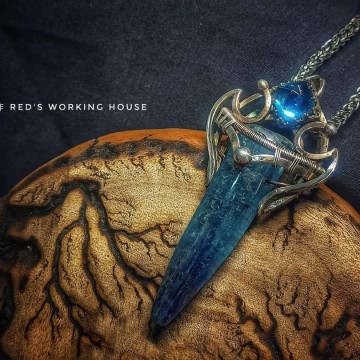 特殊藍晶石墜【SOLD】