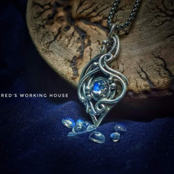 月光小品墜【SOLD】