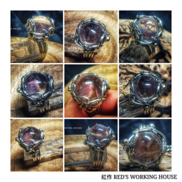 紅針球戒【SOLD】