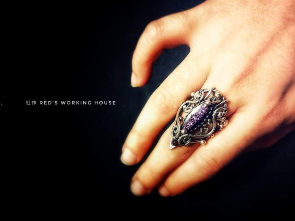 粉紅火戒【SOLD】